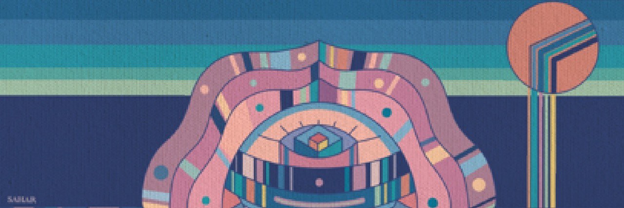 Geometric world banner
